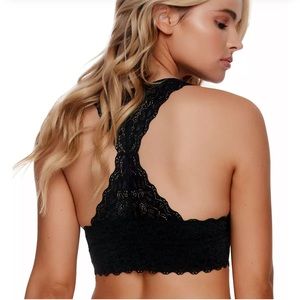 Black Felina Lace Bralette, S/CH